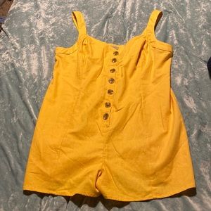 Yellow romper
